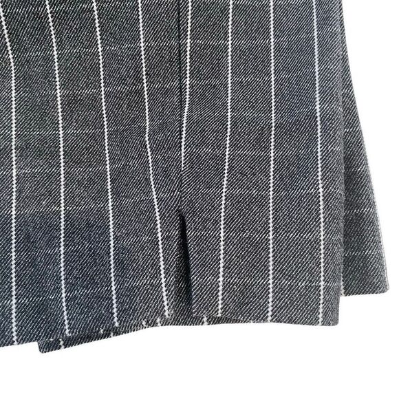 Banana Republic Windowpane Sloan Fit Trouser Ankle Pants Black White Size 2 - Picture 2 of 7